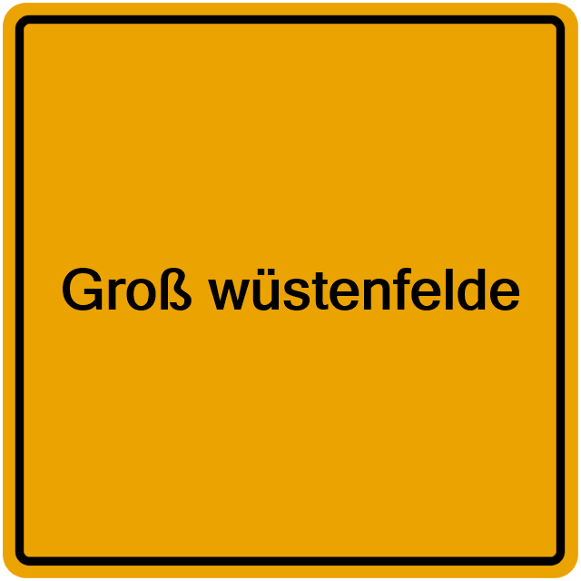 Einwohnermeldeamt24 Groß wüstenfelde